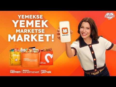 Migros — Market & Yemek для Android — официальный трейлер
