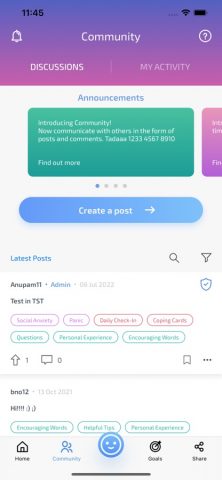MindShift CBT — Anxiety Relief для iOS — скриншот 1