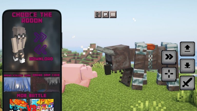 Mob Battle Mod for Minecraft для Android — скриншот 5