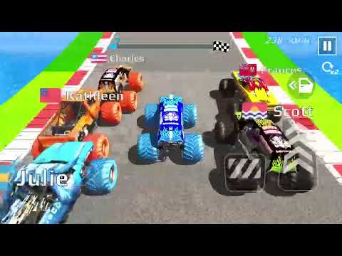 Monster Truck Stunt Racing для Android — официальный трейлер