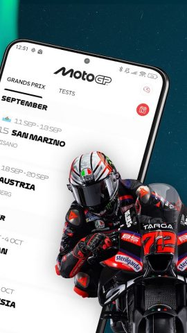 MotoGP™ для Android — скриншот 2
