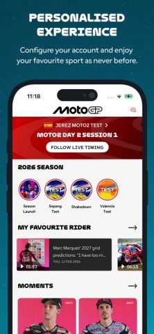 MotoGP™ для iOS — скриншот 4