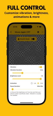 Mouse Jiggler Undetectable для iOS — скриншот 3