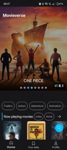 Movieverse: TV & Movie Tracker для Android — скриншот 1