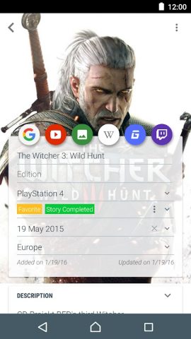 My Game Collection для Android — скриншот 3