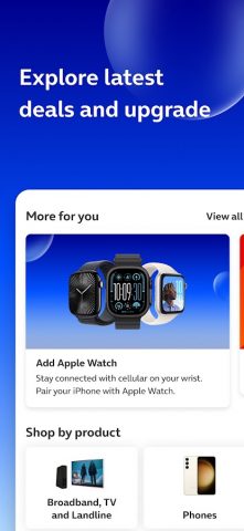 My O2 | Mobile Account & Bills для Android — скриншот 4