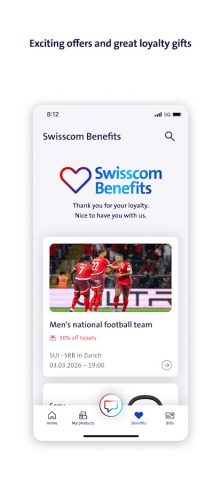 My Swisscom для Android — скриншот 4