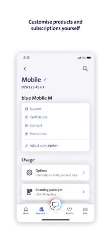 My Swisscom для Android — скриншот 5