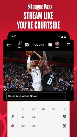 NBA: Live Games & Scores для Android — скриншот 3