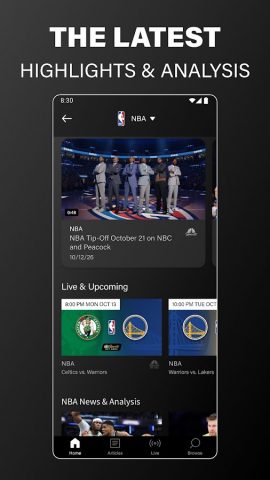 NBC Sports для Android — скриншот 3