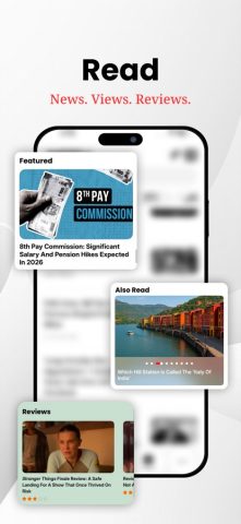 NDTV News для iOS — скриншот 1