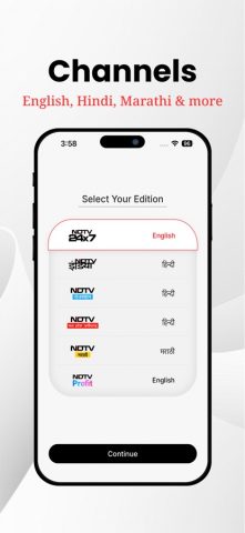 NDTV News для iOS — скриншот 3