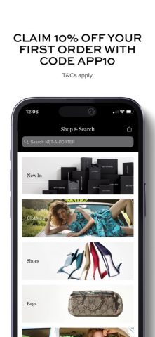 NET-A-PORTER: Luxury Fashion для iOS — скриншот 3