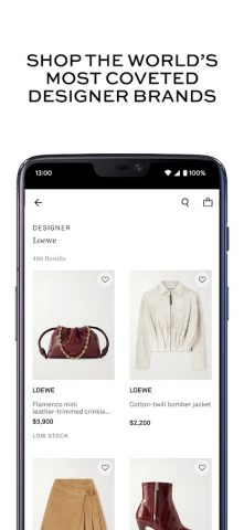 NET-A-PORTER: luxury fashion для Android — скриншот 5