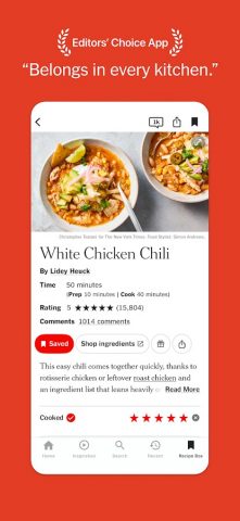 NYT Cooking: Quick Tasty Meals для Android — скриншот 2