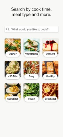 NYT Cooking: Quick Tasty Meals для Android — скриншот 4