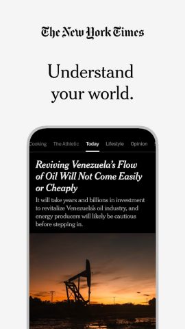 NYTimes: US and Global News для Android — скриншот 1