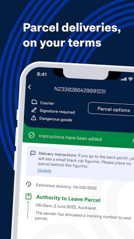 NZ Post для Android — скриншот 1