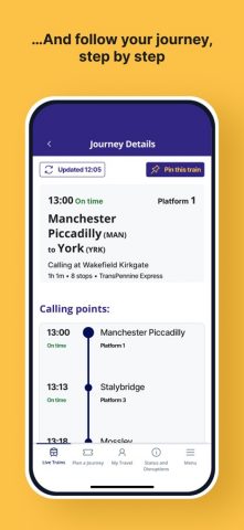 National Rail для iOS — скриншот 3