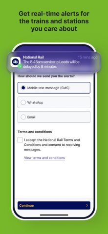 National Rail для iOS — скриншот 5