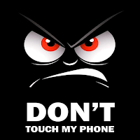 Не трогай телефон обои для Android