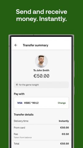 Neteller – Fast Payments для Android — скриншот 3