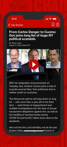 New York Post for iPhone для iOS — скриншот 5