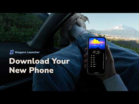 Niagara Launcher Главный экран — официальный трейлер