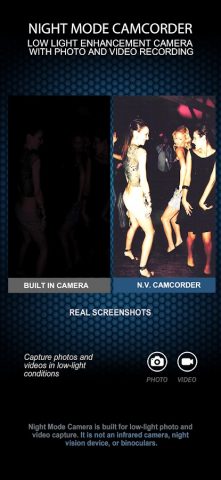 Night Mode Camera Photo Video для Android — скриншот 2