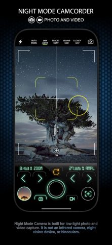 Night Mode Camera Photo Video для Android — скриншот 3