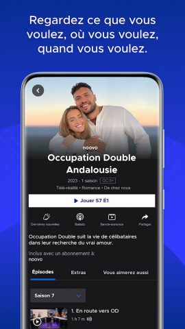 Noovo для Android — скриншот 3