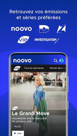 Noovo для Android — скриншот 4