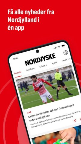 Nordjyske для Android — скриншот 1