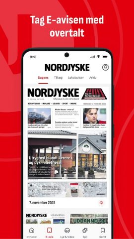 Nordjyske для Android — скриншот 3