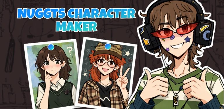 Nuggts character maker для Android — скриншот 1