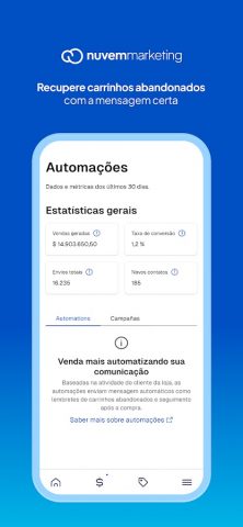 Nuvemshop для Android — скриншот 5