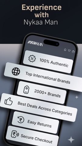 Nykaa Man — Men’s Shopping App для Android — скриншот 5