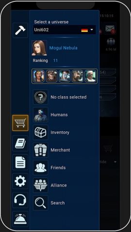 OGame для Android — скриншот 2