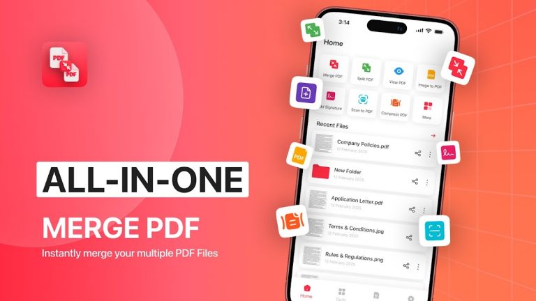 Объединение PDF:Объединить PDF для Android — скриншот 1