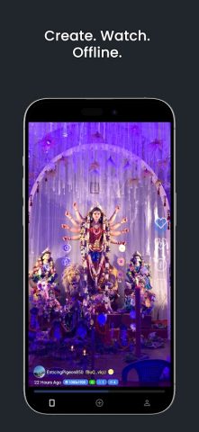 OffLine local social media для Android — скриншот 1