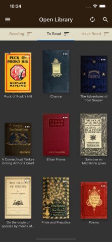 Open Library Reader для iOS — скриншот 1