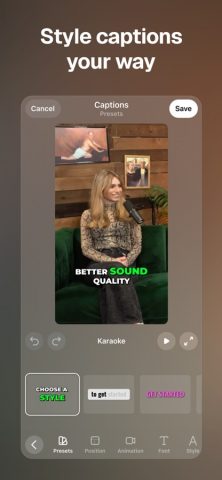 OpusClip — AI video clipping для iOS — скриншот 4