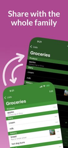 Our Groceries Shopping List для iOS — скриншот 2