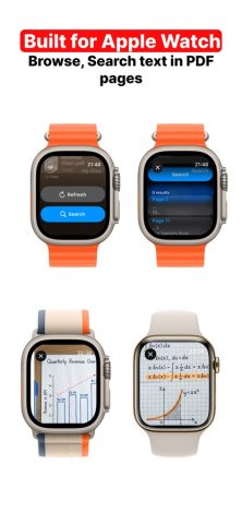 PDF Watch Reader — iWatch PDF для iOS — скриншот 2