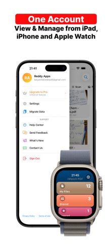 PDF Watch Reader — iWatch PDF для iOS — скриншот 5