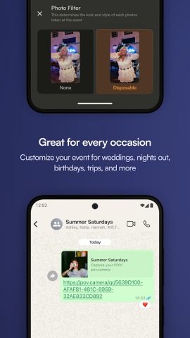 POV – Disposable Camera Events для Android — скриншот 5