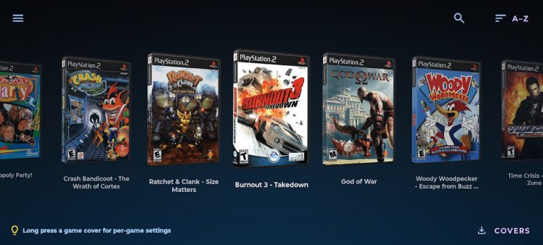 PSX2 для Android — скриншот 1