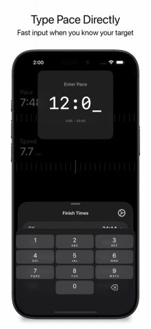 Pace: Running Pace Calculator для iOS — скриншот 5