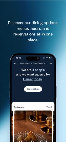 Palace Resorts для iOS — скриншот 3