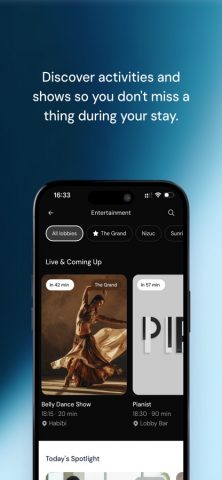 Palace Resorts для iOS — скриншот 5
